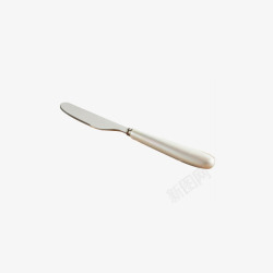 不锈钢餐刀创意儿童不锈钢西餐刀珍珠白高清图片