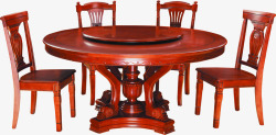 中国风红色桌子装饰素材