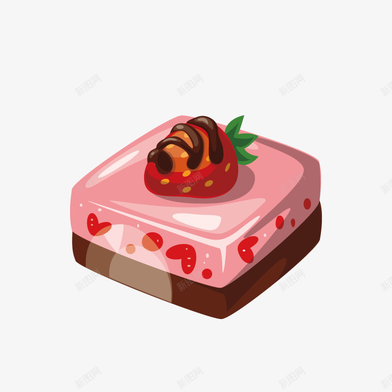 卡通手绘甜品美食png免抠素材_88icon https://88icon.com 创意 卡通手绘 奶油 甜品 营养的美食 蛋糕 食品