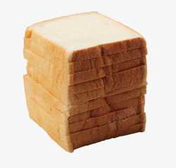 矢量土司面包实物食物土司面包高清图片