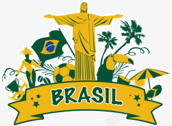 2016年运动会巴西里约奥运会装饰元素高清图片