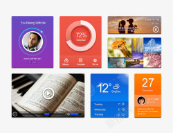 控件合集APP控件合集PSD源文件高清图片