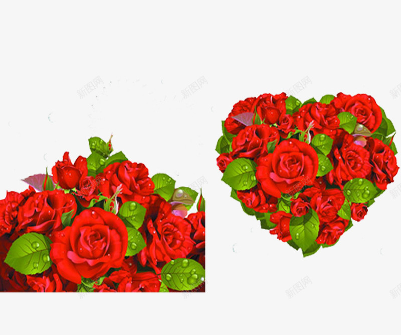 辣眼睛的心型玫瑰花png免抠素材_88icon https://88icon.com 热烈 玫瑰 祝福配图专属 红色 辣眼睛