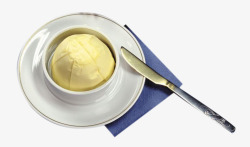 瓷盘中的奶酪瓷碗中的奶酪高清图片