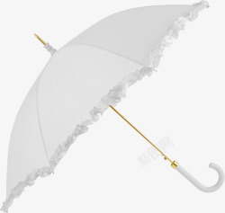 雨天白雨伞素材