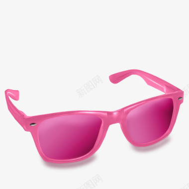 粉红色的眼镜wayfarericons图标图标