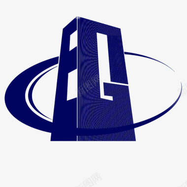 logo元素高楼房地产图标图标