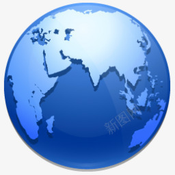 蓝色地球经典电脑桌面图标图标