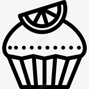 甜点蛋糕图标图标