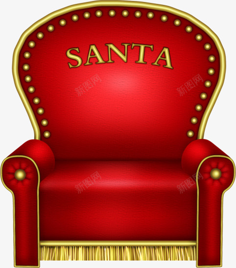 卡通红色沙发单人座椅png免抠素材_88icon https://88icon.com 卡通手绘 沙发 王座 红色座椅