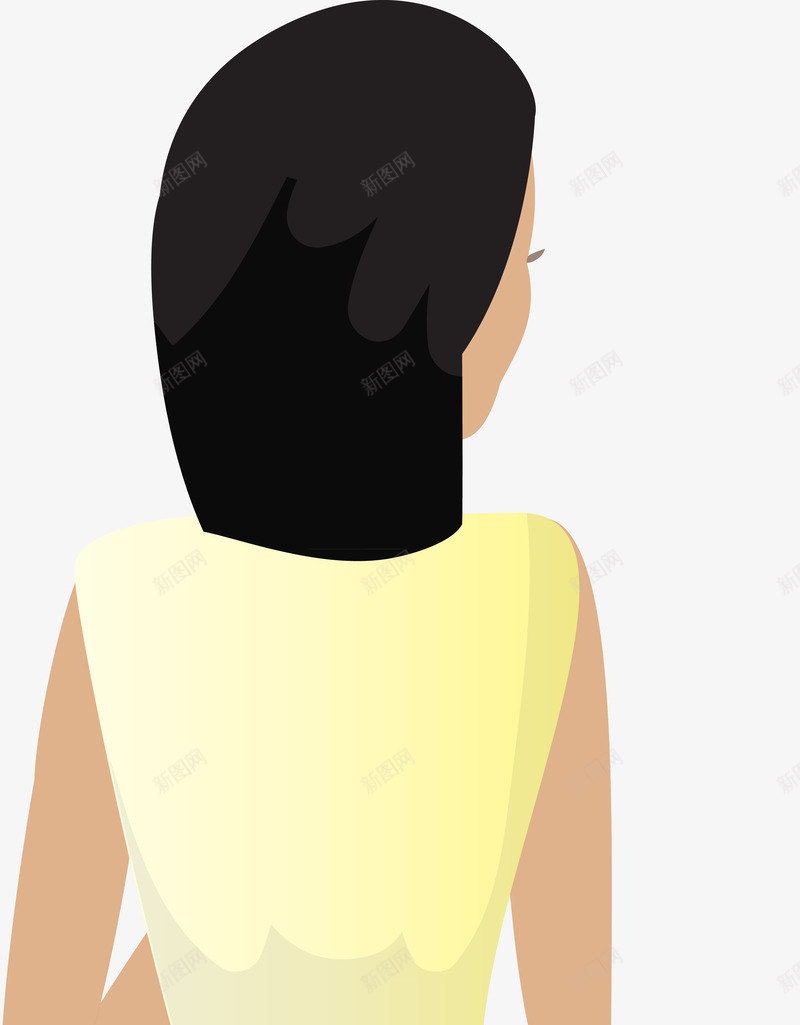 卡通逛街女郎png免抠素材_88icon https://88icon.com 卡通逛街女郎 商业街人物 地产广告