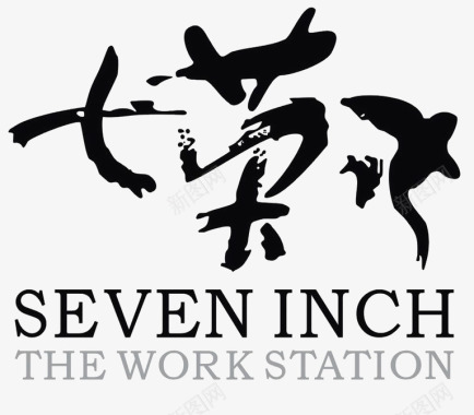logo七荣飞标识图标图标