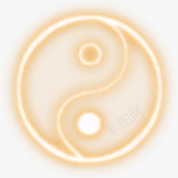 黄色八卦造型卡通png免抠素材_88icon https://88icon.com 八卦 卡通 形状 造型 黄色