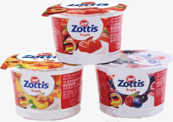 进口马达盒德国Zott卓德脱脂酸奶矢量图高清图片