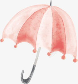 彩铅雨伞素材