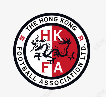 足球香港足球队矢量图图标图标