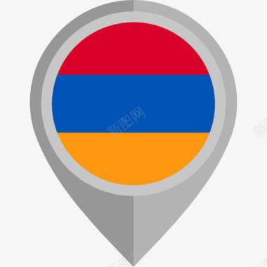 格子旗亚美尼亚图标图标