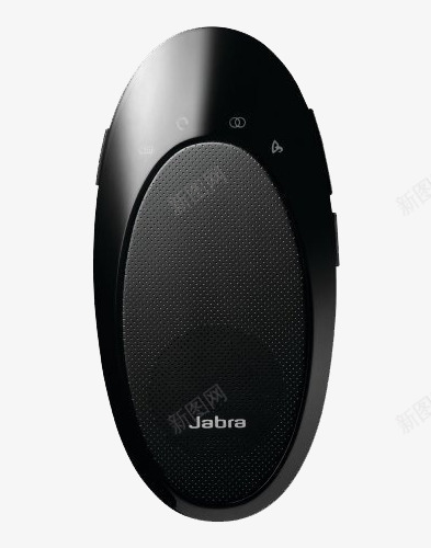 Jabra小音箱png免抠素材_88icon https://88icon.com 工业产品 数码科技 电子产品 音乐 黑色