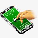 苹果足球游戏iPhone足球运素材