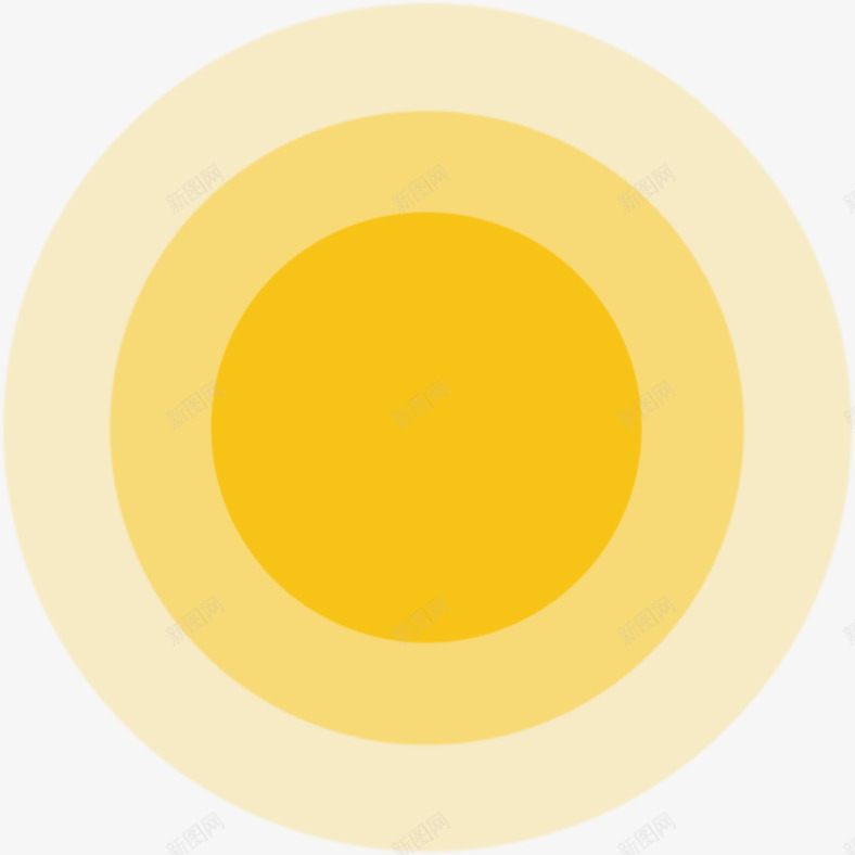 卡通手绘黄色的扩散点png免抠素材_88icon https://88icon.com 创意 动漫动画 卡通手绘 扩散点 艺术 黄色