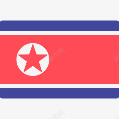 国家朝鲜图标图标