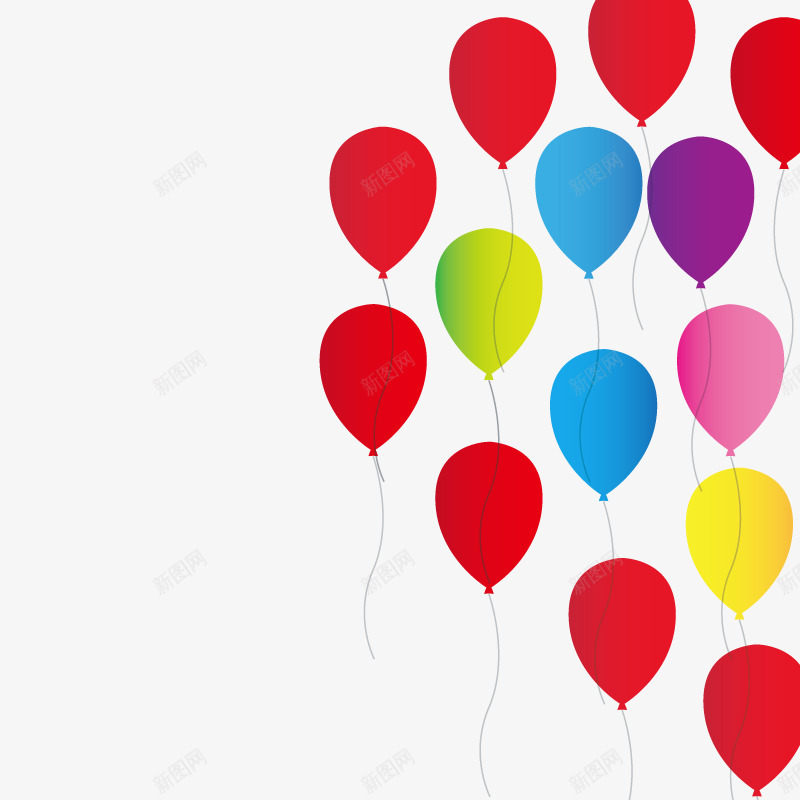 元素卡通手绘氢气球png免抠素材_88icon https://88icon.com 卡通手绘 放飞的气球 氢气球 矢量元素 矢量气球集合
