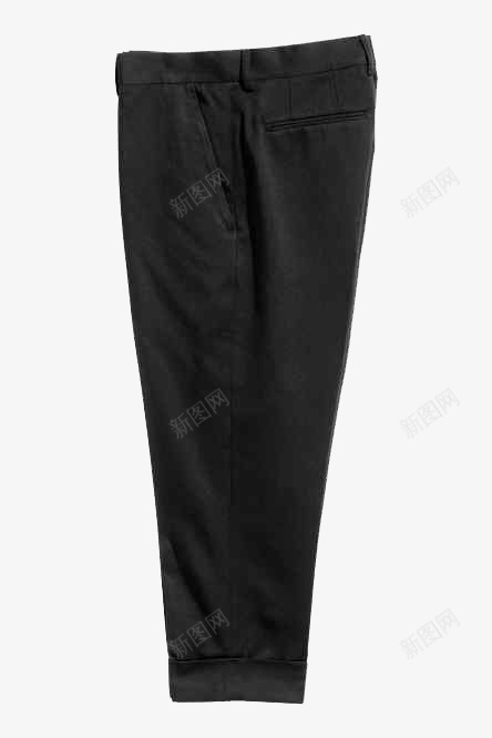 黑色西装裤png免抠素材_88icon https://88icon.com 产品实图 正装 男西裤 西装裤 黑色