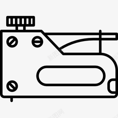 办公样机大的订书机图标图标