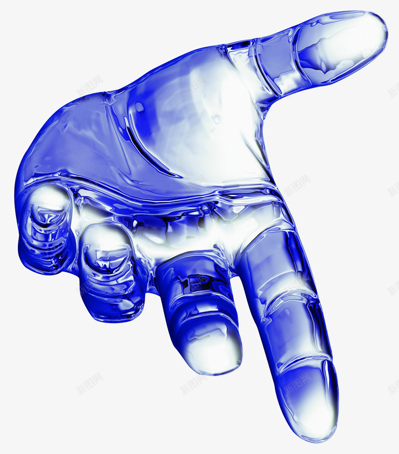 海报卡通蓝色造型手掌效果png免抠素材_88icon https://88icon.com 卡通 手掌 效果 海报 蓝色 造型