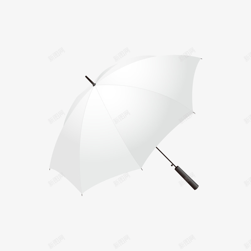 灰色的雨伞png免抠素材_88icon https://88icon.com 日用 灰色 灰色雨伞 雨伞 黑色