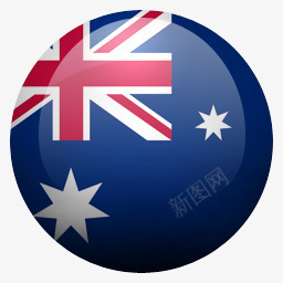 金澳大利亚旗帜png免抠素材_88icon https://88icon.com Au australia 澳大利亚 金