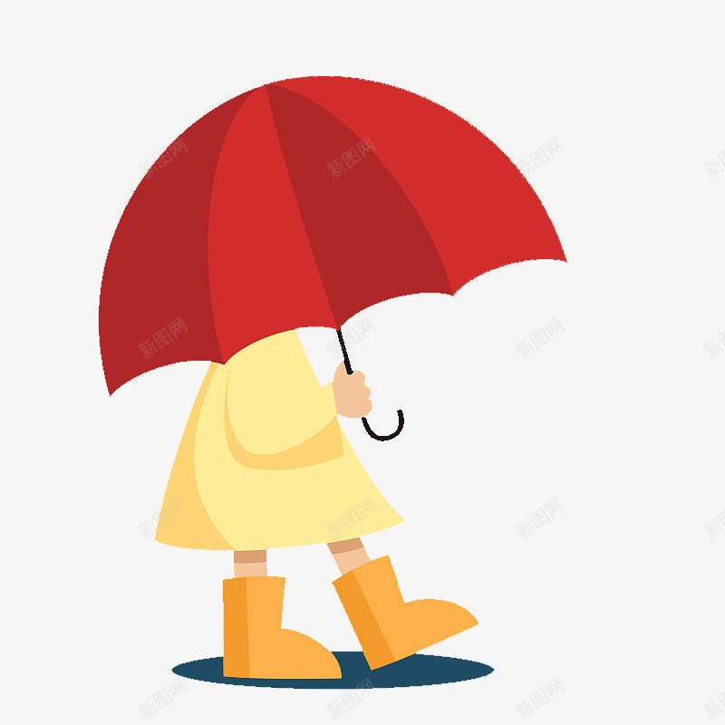 扁平化可爱插图撑着红色雨伞走路png免抠素材_88icon https://88icon.com 可爱 扁平化 扁平化可爱插图撑着红色雨伞走路的人免费下载 插图 撑着伞 红色雨伞 走路的人