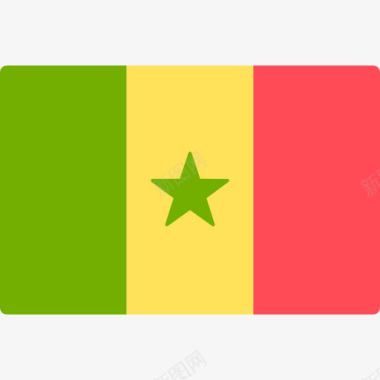 国家塞内加尔图标图标