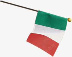 摄影意大利国家旗帜素材