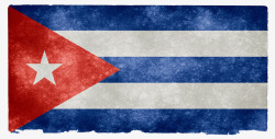 古巴复古古巴做旧国旗高清图片