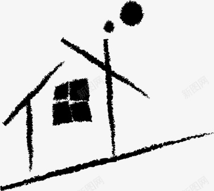 母婴logo图创意房子图标图标