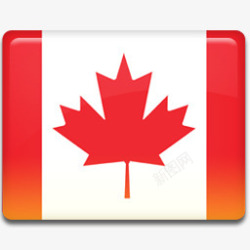 加拿大国旗图素材