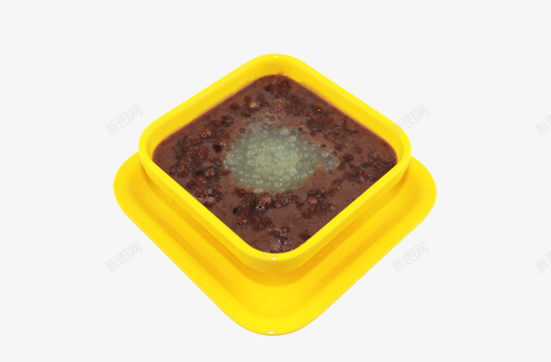 红豆西米露png免抠素材_88icon https://88icon.com 甜品 甜食 糖水 美味