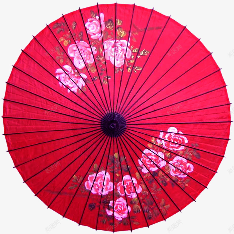 中国风雨伞png免抠素材_88icon https://88icon.com 中国风 红色 雨伞
