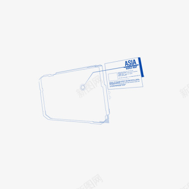 科技显示器科技定位图标图标