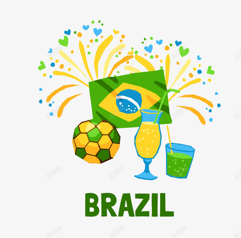 巴西世界杯png免抠素材_88icon https://88icon.com 奥运素材 巴西世界杯素材 足球素材