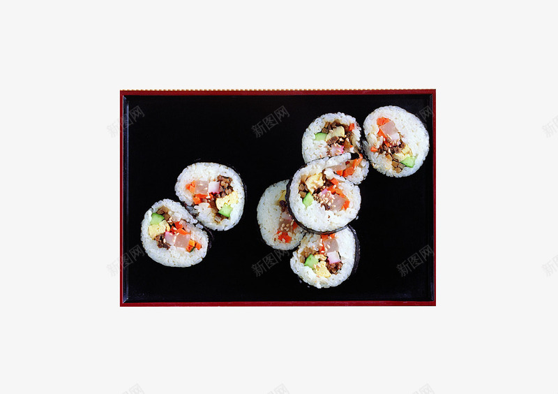 美味寿司拼盘png免抠素材_88icon https://88icon.com 寿司 托盘 拼盘 点心 美食 西餐 食物素材