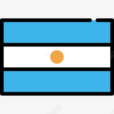 国家阿根廷图标图标