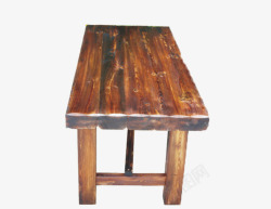 加厚碳化木户外桌凳素材