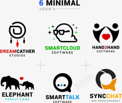 6款迷你商业标志素材