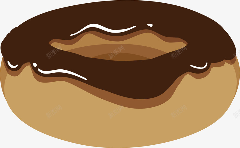 巧克力酱卡通甜甜圈矢量图eps免抠素材_88icon https://88icon.com 卡通甜甜圈 巧克力酱 甜品 甜甜圈 美味甜甜圈 矢量图