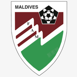 马尔代夫足球队队标素材