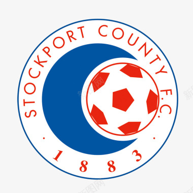 logo设计蓝色英超足球队徽矢量图图标图标