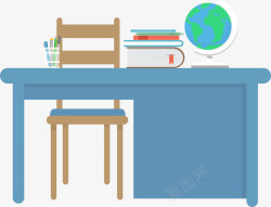 书桌办公素材