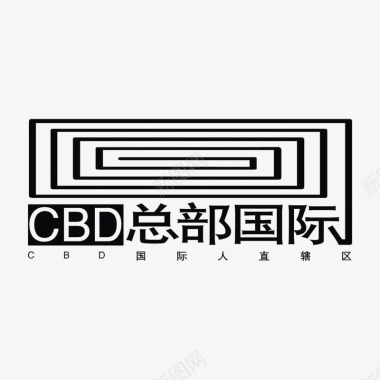logo设计CBD标识图标图标